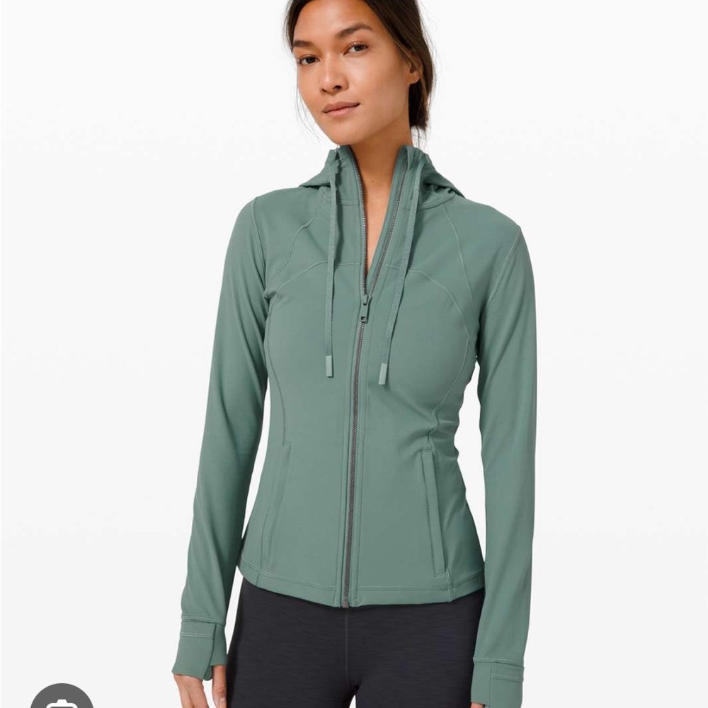 Lululemon Green Zip-Up Hoodie